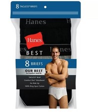 Hanes Men's Comfort Flex Waist Wicking Cool Comfort Best Briefs, 4 or 8 Pack picture