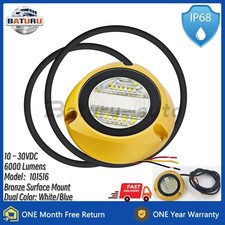 For Lumitec SeaBlaze X2 LED Underwater Light White/Blue MODEL 101516 6000LM 1PC picture