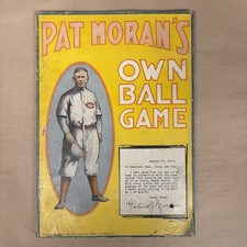 Rare 1919 Pat Moran Own Ball Game Board Game Baseball Cincinnati Reds Manager picture