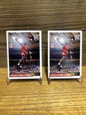 2 Upper Deck 1992-93 International Italian Michael Jordan #118 Chicago Bulls NBA picture