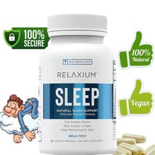 Relaxium Sleep 60 Capsules - Sleep support to help your body fall asleep faster picture