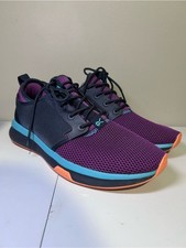 KURU Quantum Women’s 8.5 Purple Teal Orthopedic Walking Shoes picture