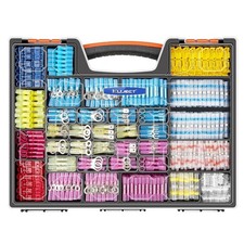 1500PCS Wire Connectors, Waterproof Electrical Spade Terminal T-Tap Solder picture