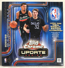 UNSEALED DIRECT FROM TOPPS 2025-26 Topps Chrome Update NBA Basketball Mega Box picture