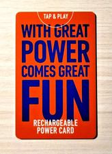 Dave and Buster's Power Card - 3,000 CHIPS/NO TICKETS *PHYSICAL CARD & IMAGE* picture