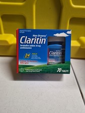 Claritin 24hr Non-drowsy Allergy Medicine Tablets Loratadine 10mg 70 Count picture