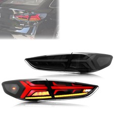 LED Tail Lights For Hyundai Sonata 2018 2019 Black Rear Lamps Pair Assembly picture