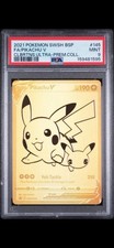 Pokemon SWSH Black Star Promos Pikachu V 2021 #SWSH145 PSA 9 picture