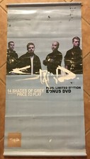 Aaron Lewis STAIND Rare 2003 BIG 18x35 PROMO VINYL BANNER POSTER for shades CD picture