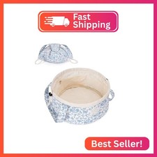 Narwey Lay Flat Drawstring Makeup Bag, Travel Toiletry Cosmetic Bag Women picture