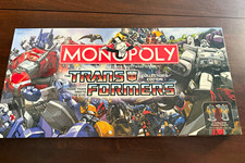 Monopoly Transformers Collector's Edition Board Game Complete 8+ 2+ Players picture