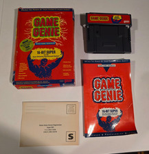 Game Genie Enchancer (Super Nintendo SNES, 1992) ☆ Complete ☆ picture
