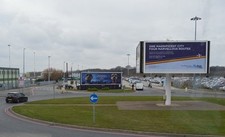 Photo 6x4 Roundabout, Liverpool Airport Hunt's Cross  c2016 picture