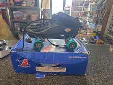 NIB Riedell R3 Cayman Roller Skates, Men's Sz13, Black, Radar Energy Wheels picture