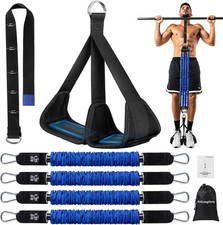 Pull up Assistance Bands with Foot Support Pedal - Upgraded Heavy Duty Resistanc picture