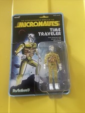 Time Traveler Micronauts Translucent YELLOW Super7 ReAction picture