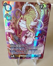 Digimon Card Game Venusmon BT24-040 Secret Rare Alt Art ENG picture