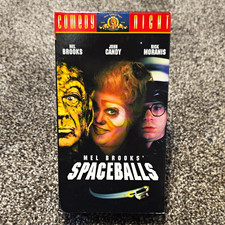 MGM/UA Home Video Spaceballs VHS 1987 PG Comedy Sci-Fi Full Screen NTSC picture