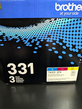 3 PACK Brother TN331  Toner Cartridge - NEW, OPEN BOX picture