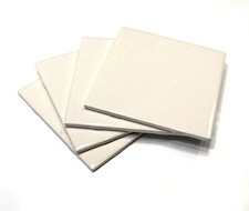 6x6 Polished Almond Ceramic Backsplash Wall Tile Bath Kitchen 1SF picture