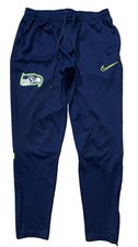 Nike Seattle Seahawks Lightweight Sideline Jogger Pants. Mens M. Navy Blue. NFL. picture