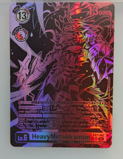 Digimon TCG HeavyMetaldramon (Textured) - Digimon LIBERATOR (EX-07) picture
