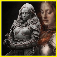 1/12 Resin Model Bust GK，Unassembled and unpainted kit picture