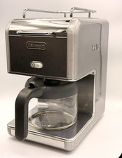 DeLonghi kMix DCM02ST 5 Cup Coffee Maker Stainless Steel Tested Working picture