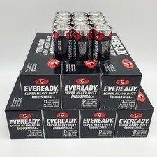 Eveready D Batteries Super Heavy Duty Carbon Zinc 1.5V 1250 R20 Case of 96 picture