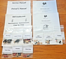 QUAD 33 preamplifier rebuild restoration recap upgrade kit repair capacitor picture