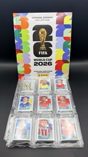 Panini WC 2026 USA/CAN/MEX  980 Sticker Set USAversion/HC Book/CC 12 Sticker Set picture