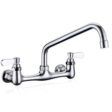 Commercial Sink Faucet Swivel Spout 8