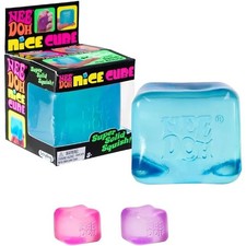 NeeDoh Nice Ice Baby Small Cube Fidget Squish Toy Nee Doh Mini Squeeze Ball NEW picture