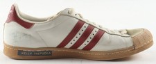 RARE Vintage Kelly Tripucka Signed Adidas Superstar Signed Shoe JSA Gameworn? picture