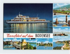 Postcard Tanzfahrt auf dem Bodensee picture