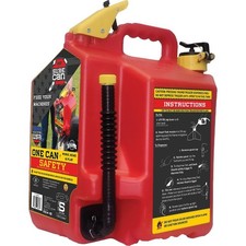 SURECAN SUR5SFG2 5 Gal Plastic Gasoline Safety Fuel Can picture