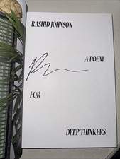 Rashid Johnson: A Poem for Deep Thinkers Exhibition Catalogue – SIGNED COPY New picture