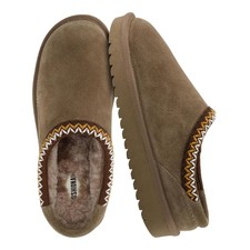 CUSHIONAIRE Keto Womens Slippers Slip-On Suede Mule Slipper - Cozy & Stylish, Me picture