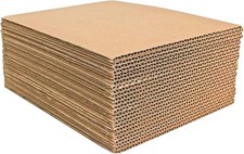 200 9x12 Cardboard Corrugated Pads Inserts Filler Sheet 9 x 12 picture