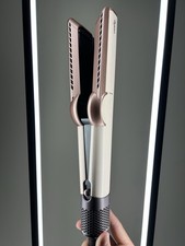 USED Dyson Airstrait Straightener Ceramic Pink/Rose Gold Air Straight picture