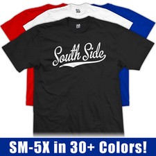 South Side Script T-Shirt | Southside Jersey Sports Baseball Gift Logo Design picture