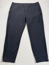 Lululemon Pants Mens 35x26 Obsidian ABC Classic Fit Warpstreme Stretch LM5AQXS picture