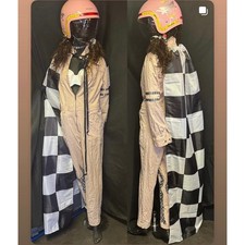 Speed Racer Costume - Handmade One-of-a-Kind - Womans Medium picture