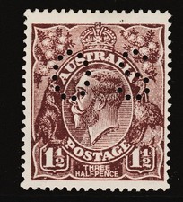 1919 KGV 1½d 