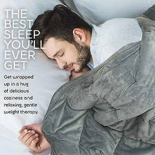 LIGHT GRAY - Hug Bud Weighted Blanket picture