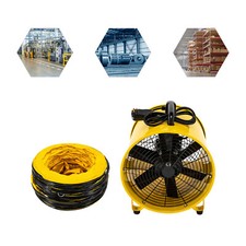 Utility Blower Ventilation Fan 16 Inches Fume Extractor w/32.8 ft/10 m Duct Hose picture