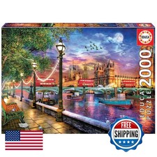 Educa London at Sunset 2000 Piece Jigsaw Puzzle Glue Included 19046 picture