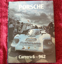 PORSCHE/CARRERA 6-962/COLLECTIBLE VEHICLE BOOK/PORSCHE CARRERA 6 - 962 picture