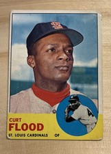 1963 Topps - Curt Flood #505 picture