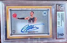 2023-24 Topps Motif VICTOR WEMBANYAMA #60/99 Gallery Graphs Rookie Auto RC BGS 9 picture
